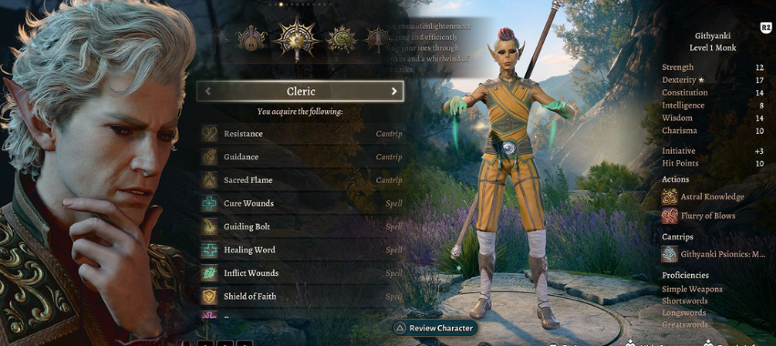 Tuto : être non-binaire dans Baldur's Gate 3